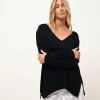 OPAL pull col v navy