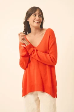 OPAL pull col v orange