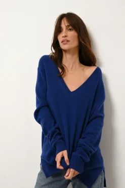 OPAL pull col v outremer