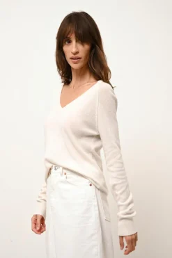 PHOEBE pull col v ivoire