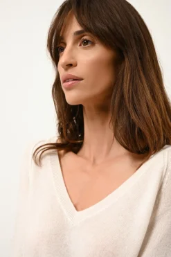 PHOEBE pull col v ivoire