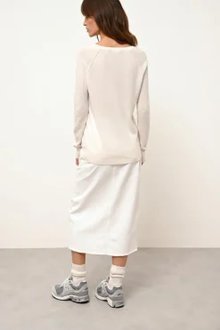 PHOEBE pull col v ivoire