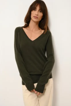 PHOEBE pull col v kaki