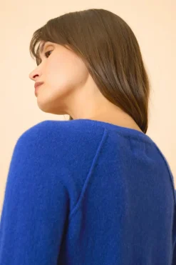 PHOEBE pull col v outremer