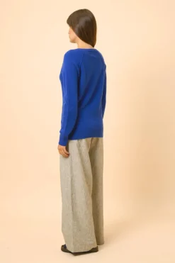 PHOEBE pull col v outremer