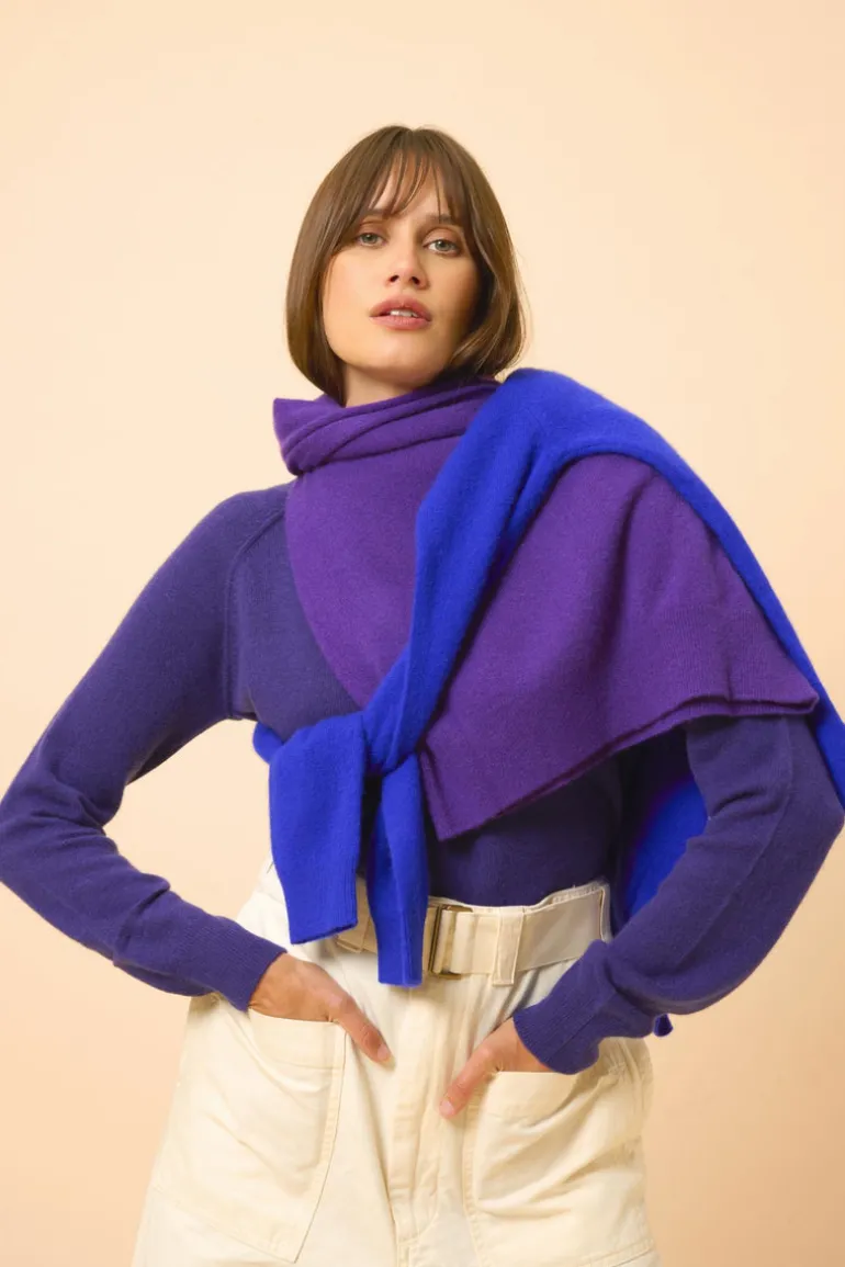 PHOEBE pull col v purple