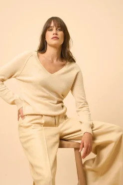 PHOEBE pull col v sable