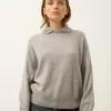 PIURA pull col claudine nuage chiné