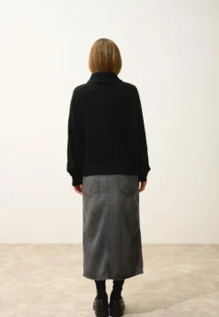 PIURA pull col claudine noir