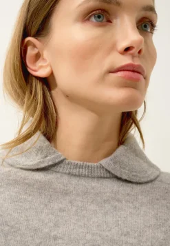 PIURA pull col claudine nuage chiné