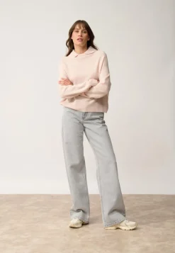 PIURA pull col claudine poudre