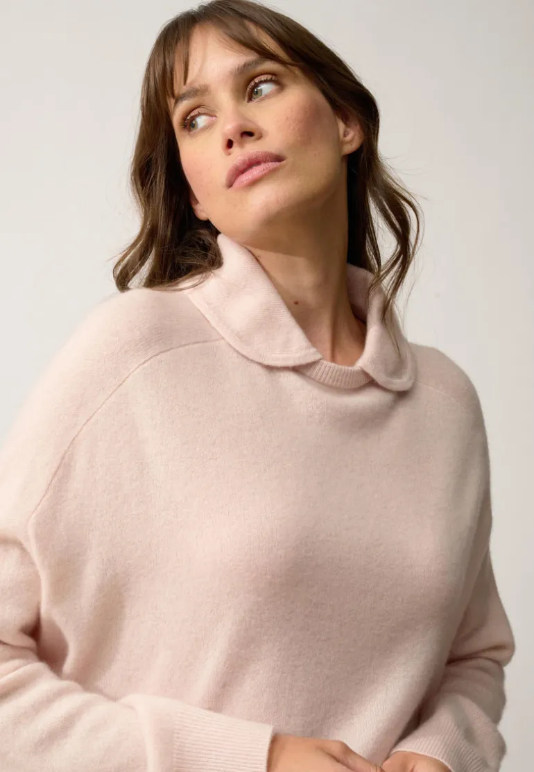 PIURA pull col claudine poudre