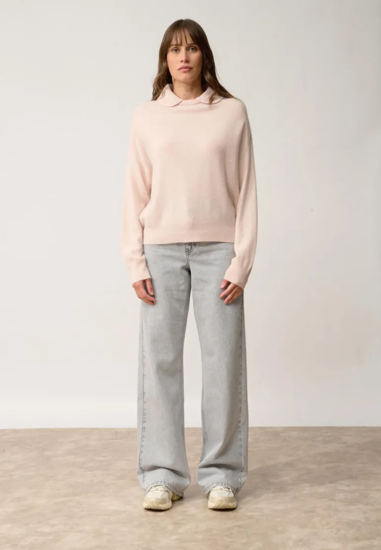 PIURA pull col claudine poudre