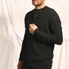 POLNOON gilet col mao noir