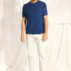 REBEKA t-shirt col rond minuit