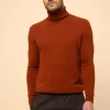 SACHA pull col roulé écureuil