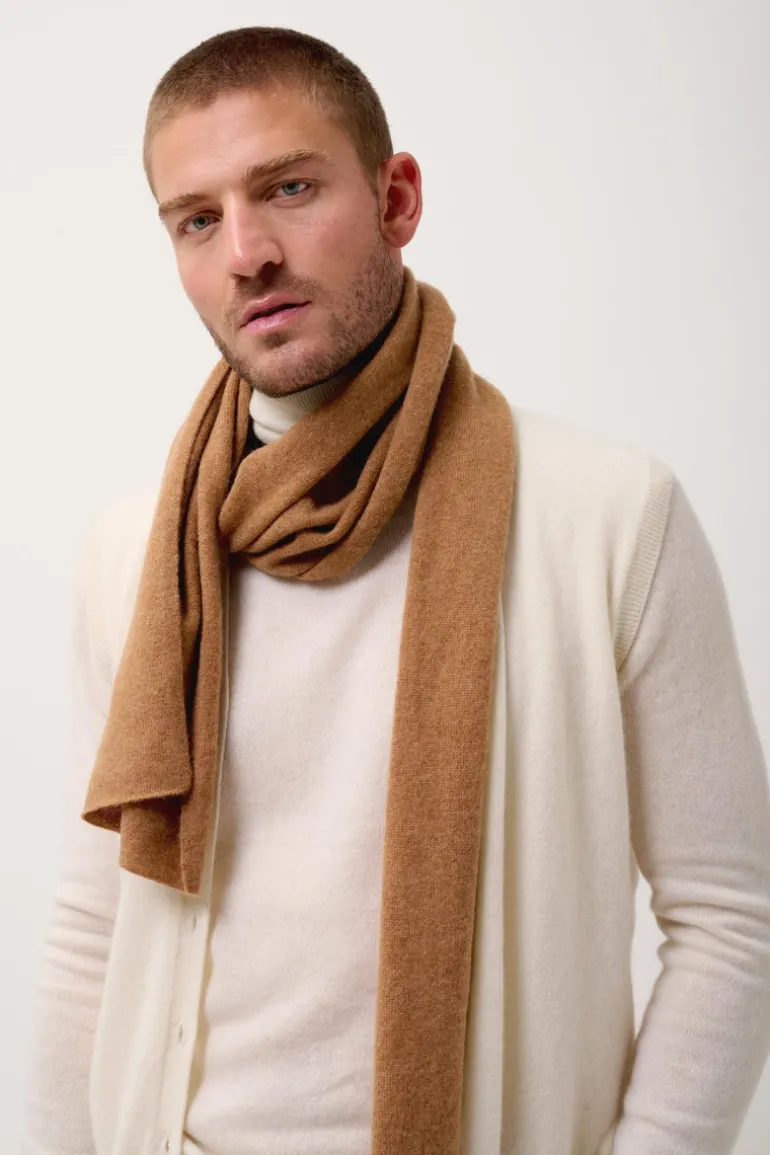 SPENCER écharpe noisette