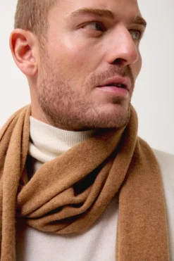 SPENCER écharpe noisette