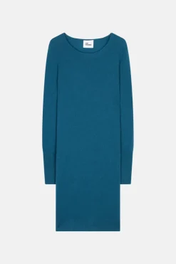 SUSAN robe col rond paon