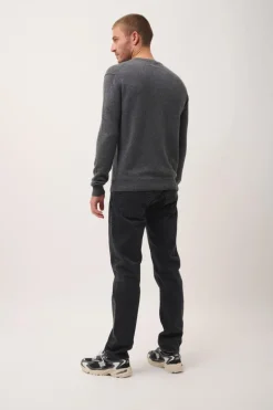 TOM pull col v anthracite chiné