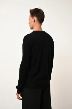 TOM pull col v noir