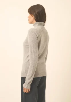 TRILA pull col montant nuage chiné