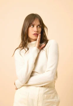UDNY pull col roulé neige