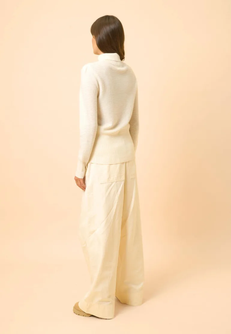 UDNY pull col roulé neige