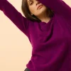 VIVIAN pull col rond prune