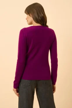 VIVIAN pull col rond prune