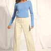 VIVIAN pull col rond sky
