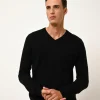 WALT pull col v noir