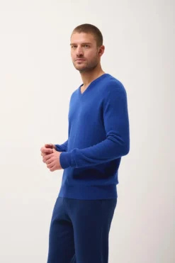 WALT pull col v outremer
