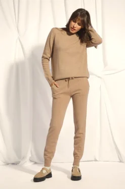 WENDY jogging camel chiné
